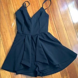 Black romper medium